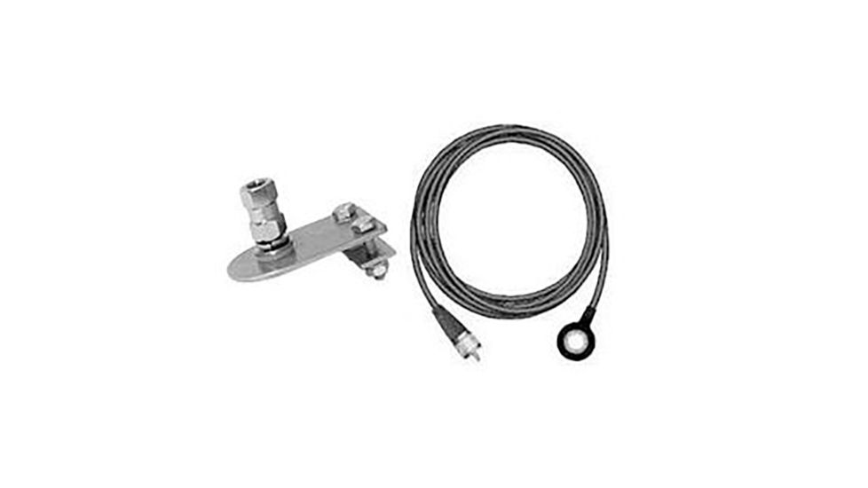 FIRESTIK Jeep Wrangler Hood Mount Stainless Steel with 18ft Fire-Ring Coax MKJ4R