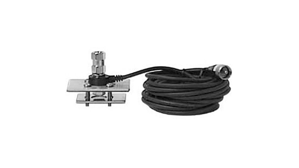 FIRESTIK Stake Hole Mount w/18ft Fire-Ring Coax, Stainless Steel MK294R