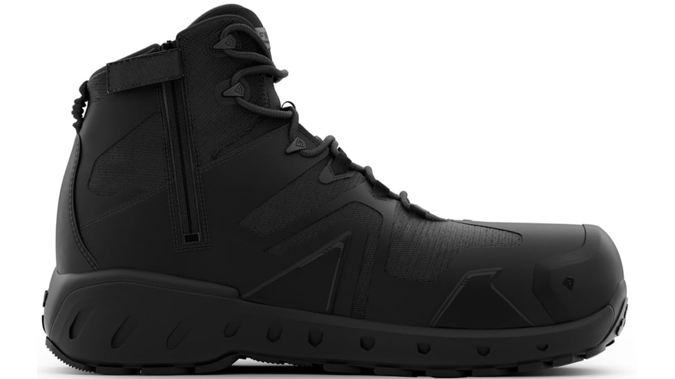 First Tactical AERO-TAC 5in Safety Toe Side-Zip Mid Tactical Boots - Mens, Regular, Black, 13, 165931-19-13 R