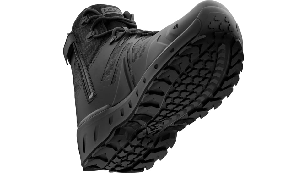 First Tactical AERO-TAC 5in Side-Zip Mid Tactical Boots - Mens, Black, 12 US/Regular, 165928-019-12-R