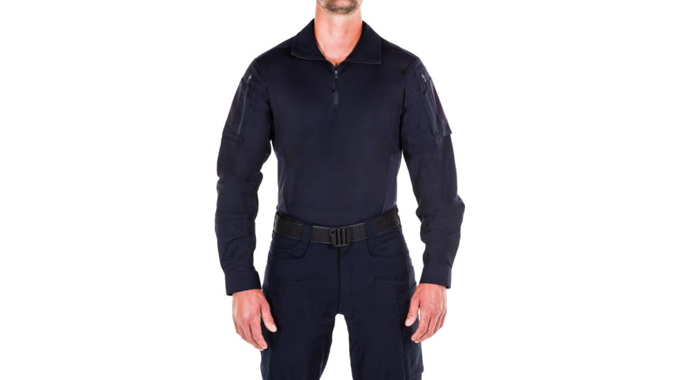 First Tactical Defender Shirt - Mens, Midnight Navy, Small, R, 111004-729-S-R
