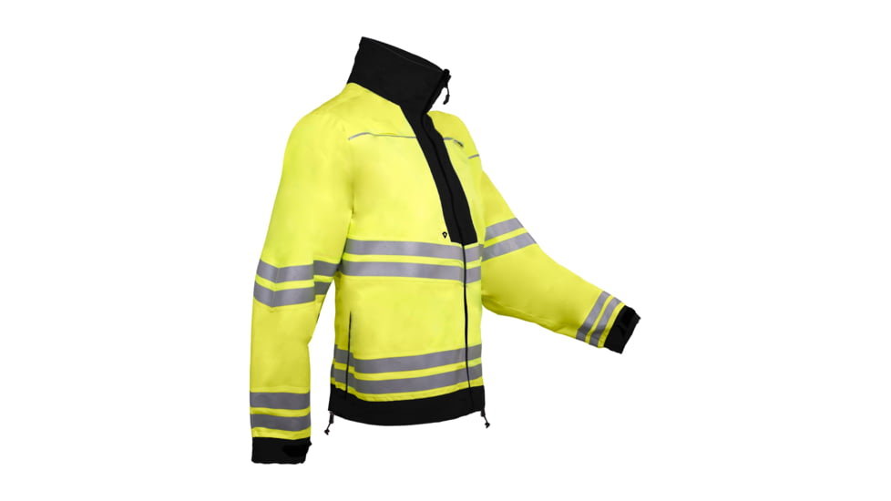 First Tactical High Visible Reversible Duty Jacket - Mens, Black, Extra Small, R, 118512-019-XS-R