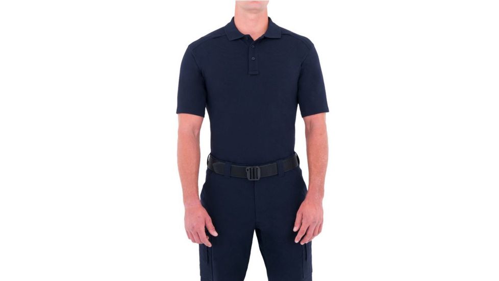 First Tactical Mens Cotton S/S Polo, Midnight Navy, 4XL Regular 112505-729-4XL-R