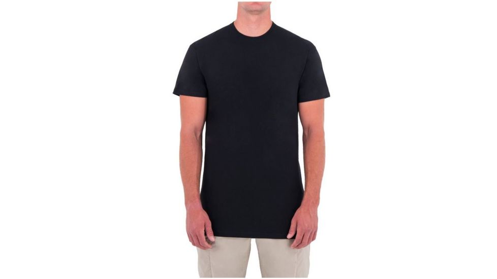 First Tactical Mens Ctn S/S Tshirt 3-Pack, Black, 4XL 112500-019-4XL