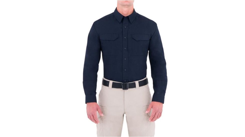 First Tactical Mens Specialist Tactcl Ls Sh, Midnight Navy, 4XL Regular 111003-729-4XL-R