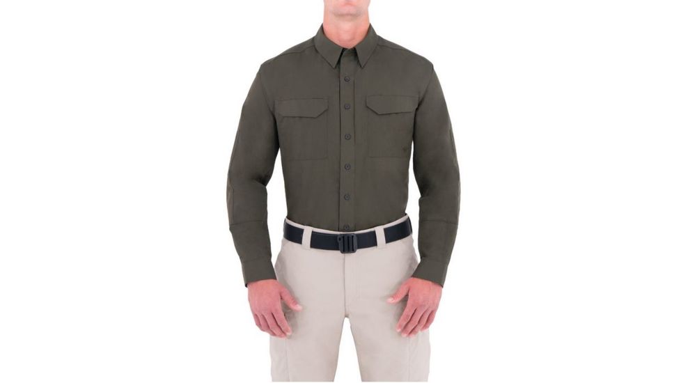 First Tactical Mens Specialist Tactcl Ls Sh, OD Green, Extra Large Regular 111003-830-XL-R