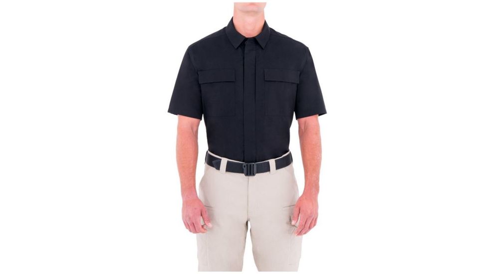 First Tactical Mens Specialst Bdu Ss Shrt, Black, 4XL Regular 112005-019-4XL-R