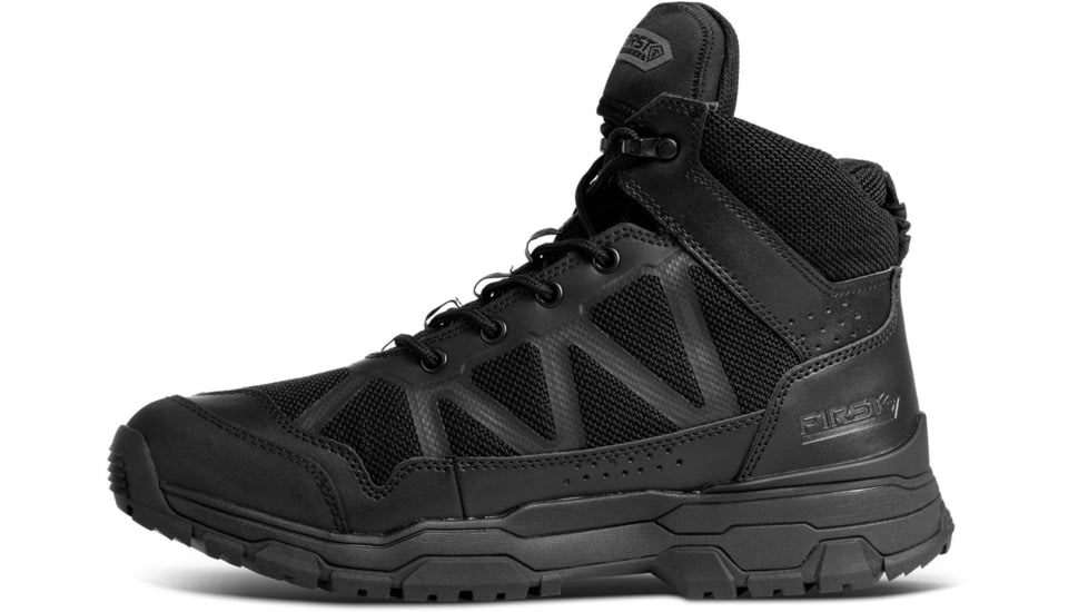 First Tactical Operator Mid 5in Boots - Mens, Black, 15, Wide, 165061-019-15-W