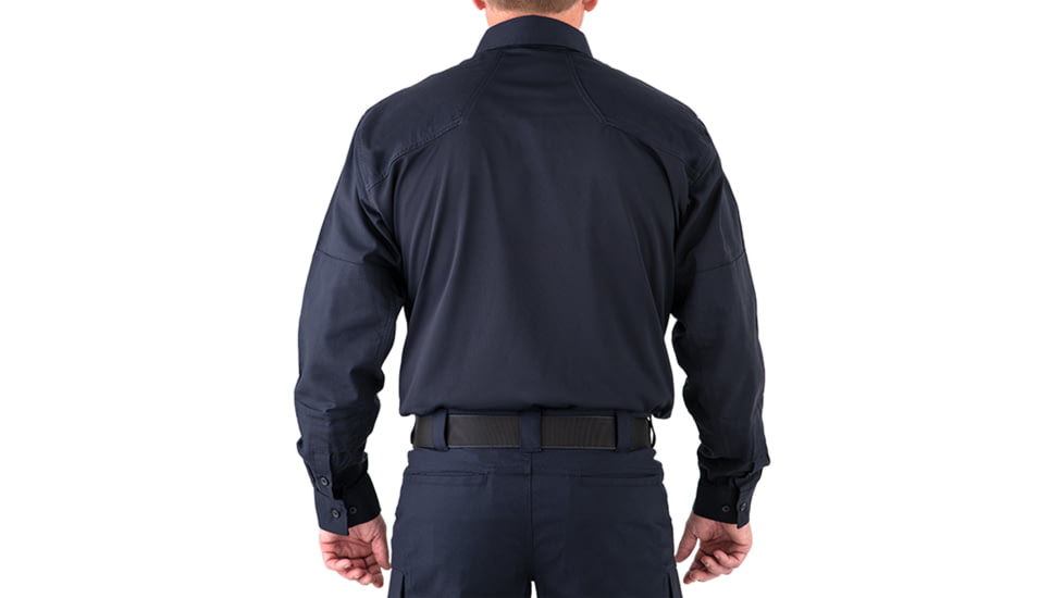 First Tactical V2 PRO Performance Shirt - Mens, Midnight Navy, Medium, R, 111015-729-M-R