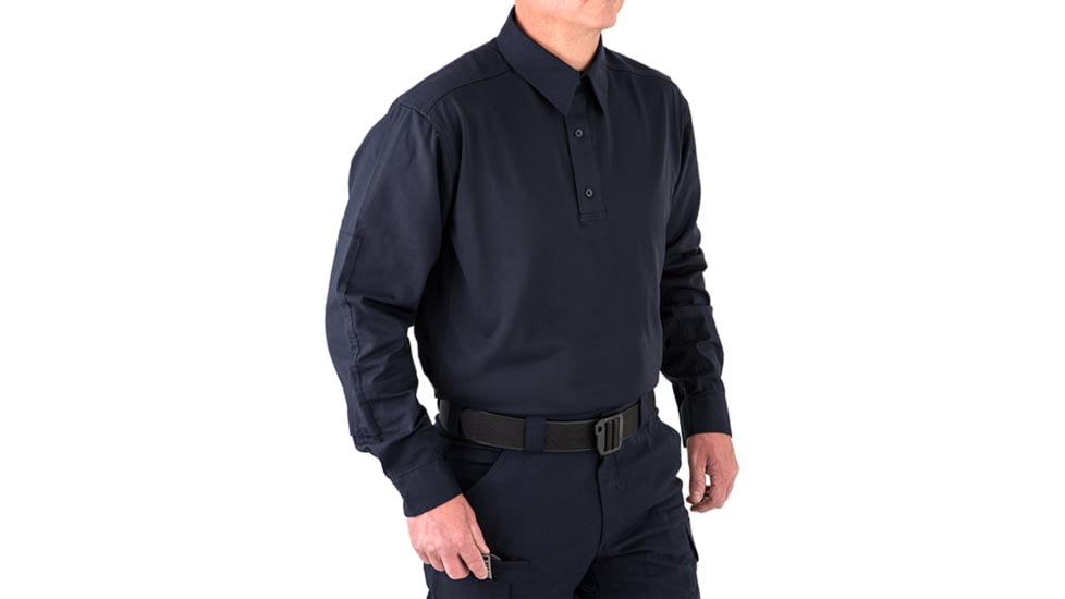 First Tactical V2 PRO Performance Shirt - Mens, Midnight Navy, Medium, R, 111015-729-M-R
