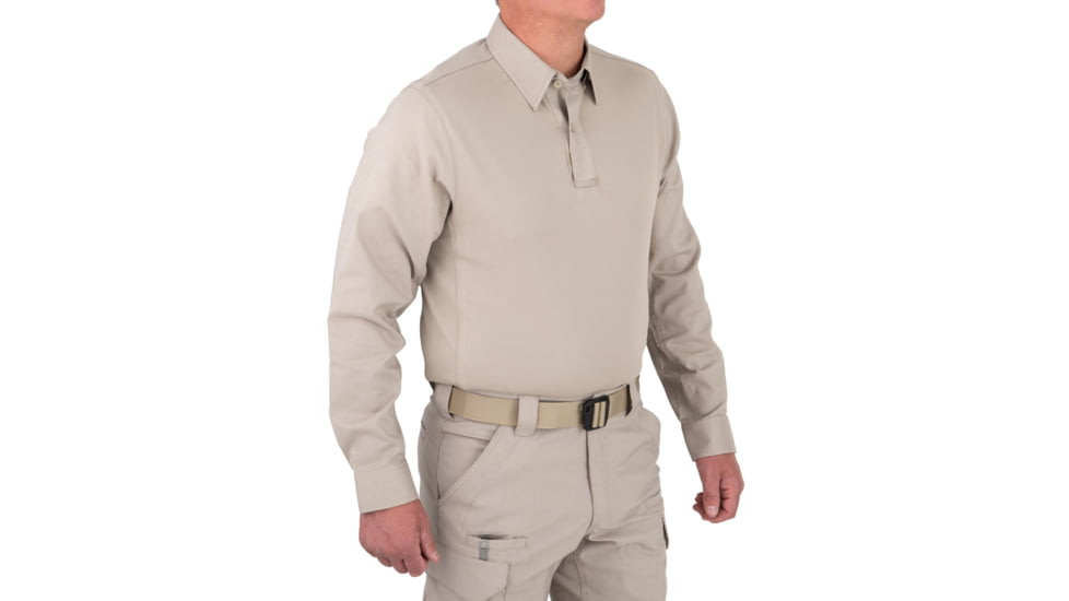 First Tactical V2 PRO Performance Shirt - Mens, Silver Tan, Medium, R, 111015-065-M-R