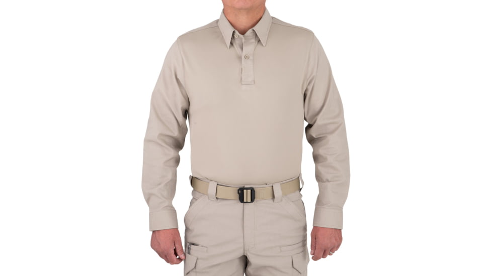 First Tactical V2 PRO Performance Shirt - Mens, Silver Tan, Medium, R, 111015-065-M-R