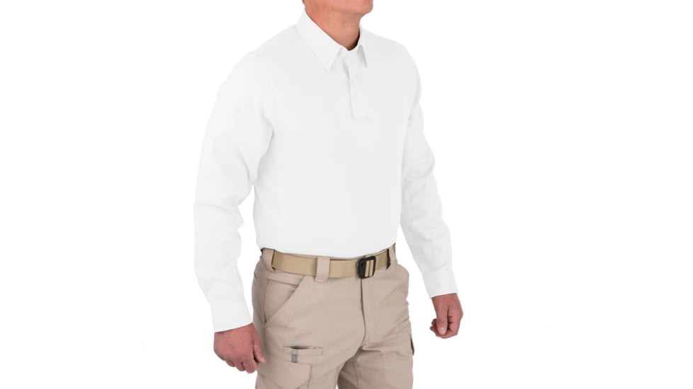 First Tactical V2 PRO Performance Shirt - Mens, White, Small, R, 111015-010-S-R
