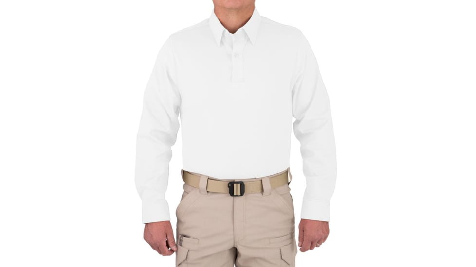 First Tactical V2 PRO Performance Shirt - Mens, White, Small, R, 111015-010-S-R