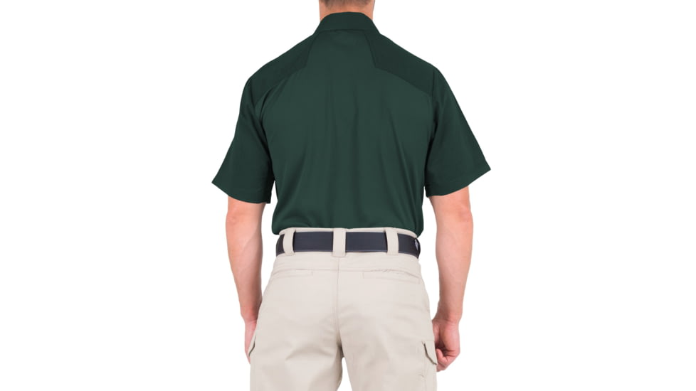 First Tactical V2 Pro Performance Short Sleeve Shirt - Mens, Spruce Green, 4XL, T, 112012-812-4XL-T