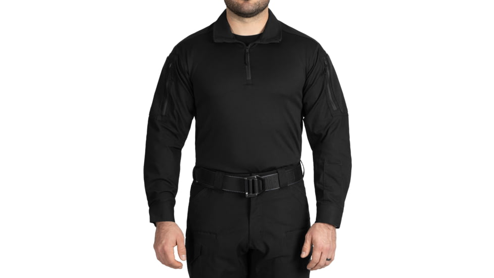 First Tactical V2 Responder Long Sleeve Shirt - Mens, Regular, Black, Large, 111031-019-L-R