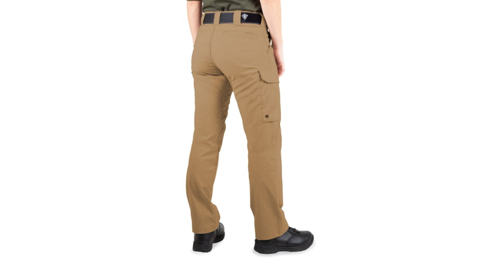 First Tactical V2 Tactical Pant - Womens, Coyote Brown, Tall/22, 124011-181-22-T