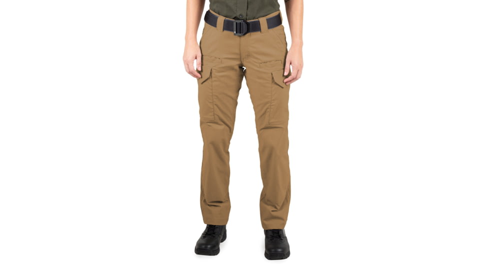 First Tactical V2 Tactical Pant - Womens, Coyote Brown, Tall/22, 124011-181-22-T