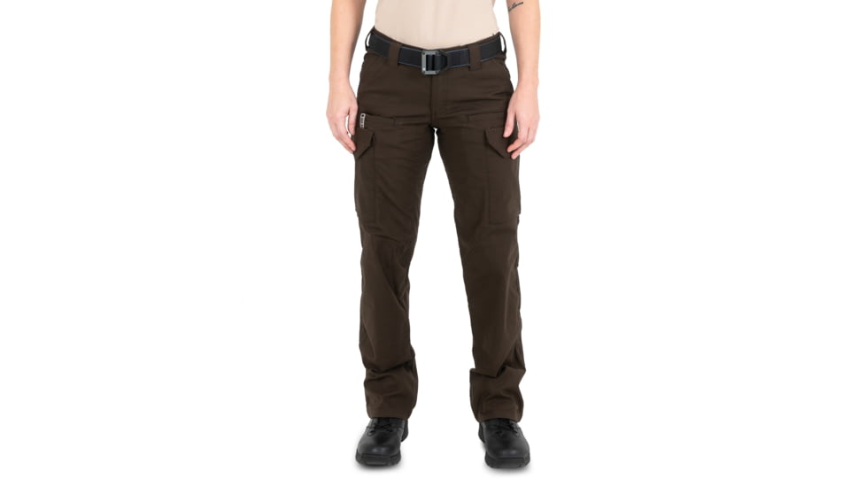 First Tactical V2 Tactical Pant - Womens, Tall, Kodiak Brown, 22, 124011-182-22-T