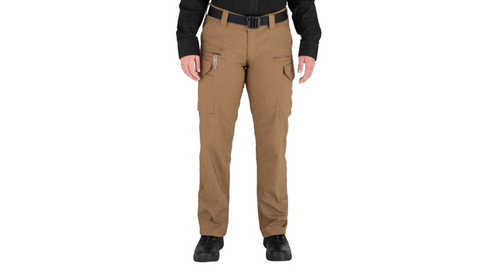 First Tactical V2 Tactical Pants - Womens, Coyote Brown, W16, IT, 124011-181-16-T