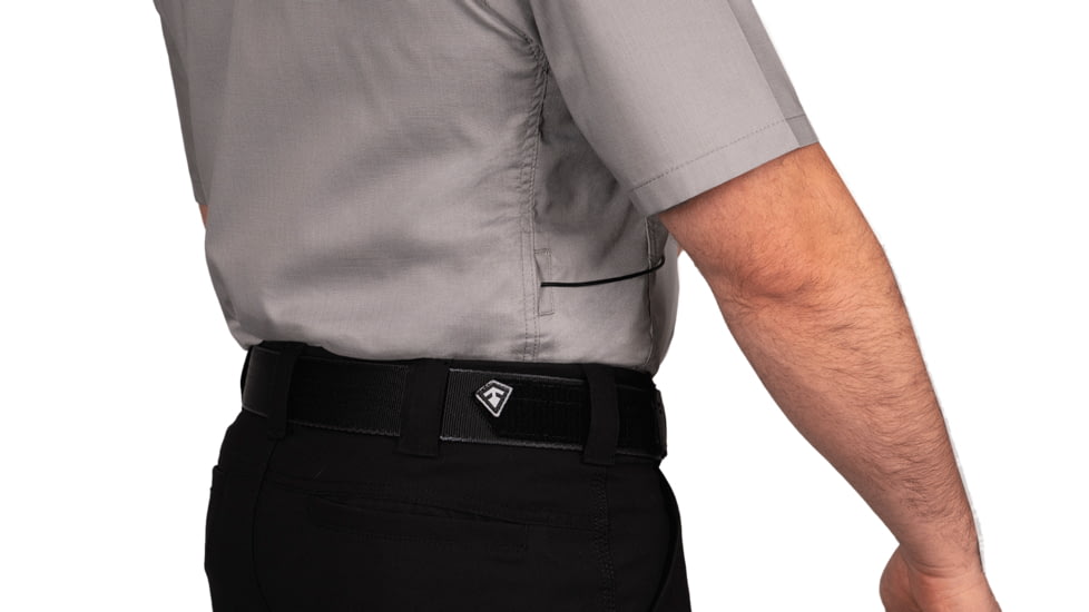 First Tactical V2 Tactical Short Sleeve Shirt - Mens, Regular, Nickel Gray, Extra Large, 112007-083-XL-R