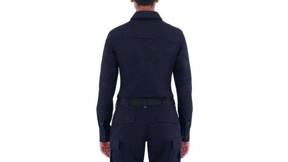 First Tactical Womens Specialst Bdu Ls Shrt, Midnight Navy, Extra Small Regular 121002-729-XS-R