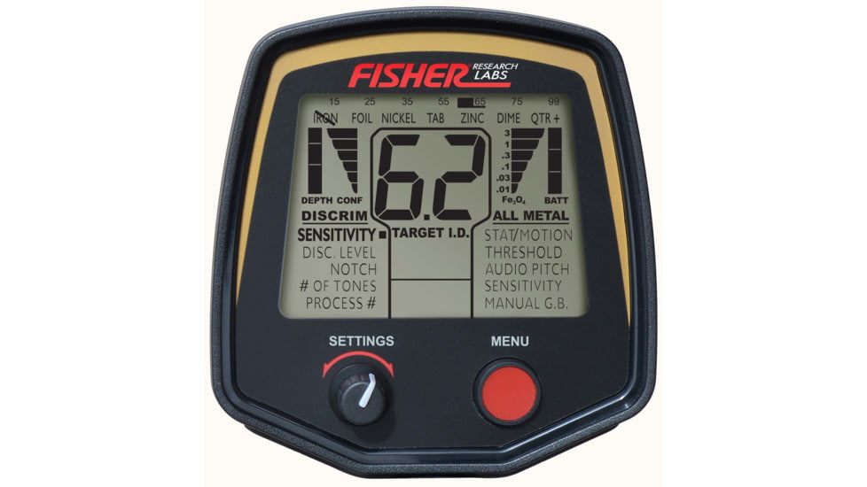 Fisher F75 Metal Detector, Black, Standard, F75