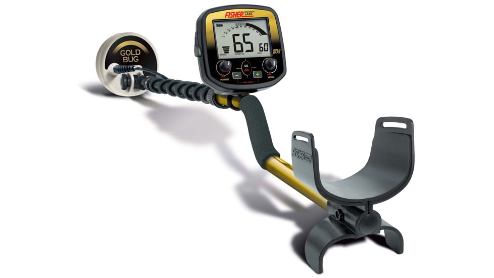Fisher Gold Bug Metal Detector w/5in DD Search Coil, Black, Standard, GOLDBUG