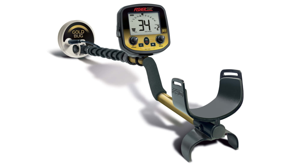 Fisher Gold Bug Pro Metal Detector, Black, Standard, GOLDBUG-PRO
