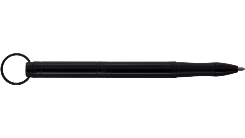 Fisher Space Pen Backpacker Aluminum w/Key Chain Space Pen, Black, FSPBP-B