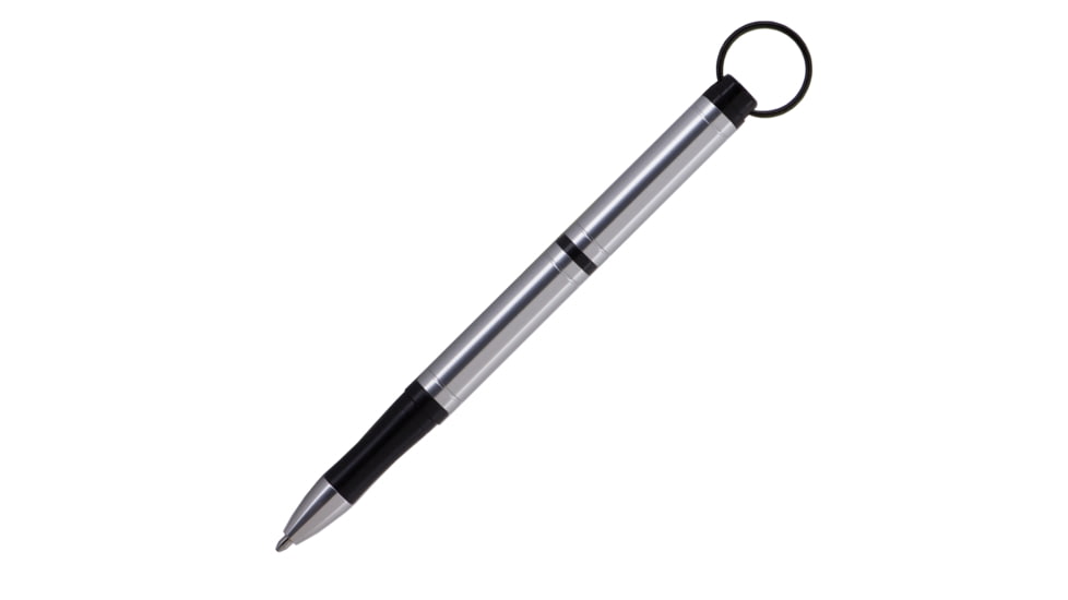 Fisher Space Pen Backpacker Aluminum w/Key Chain Space Pen, Silver, FSPBP