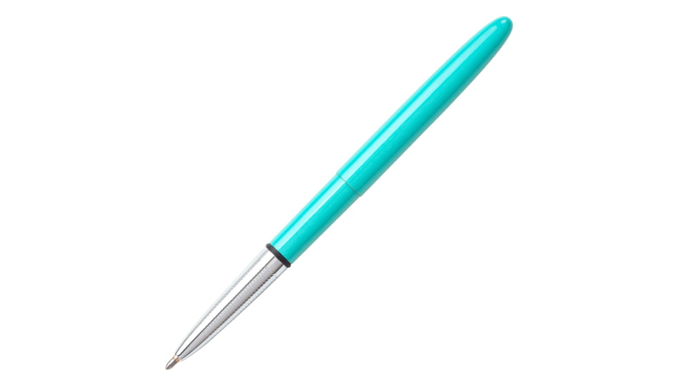 Fisher Space Pen Bullet Space Pen, PR-4 Black Ink, Medium Point, 5.25 / 3.75 in Length, Gift Boxed, Tahitian Blue, 400TBL