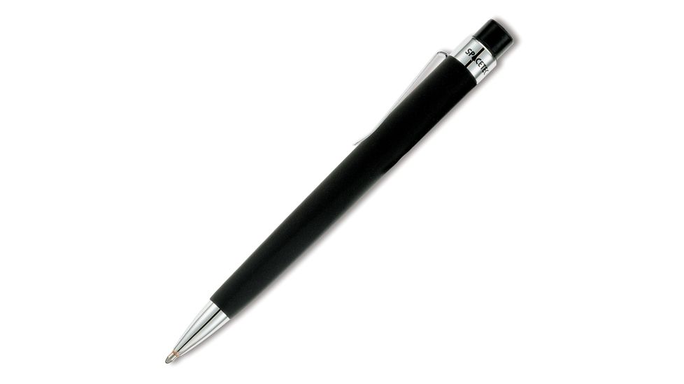 Fisher Space Pen Black Zero Gravity Pen with US Flag Imprint FSPZG