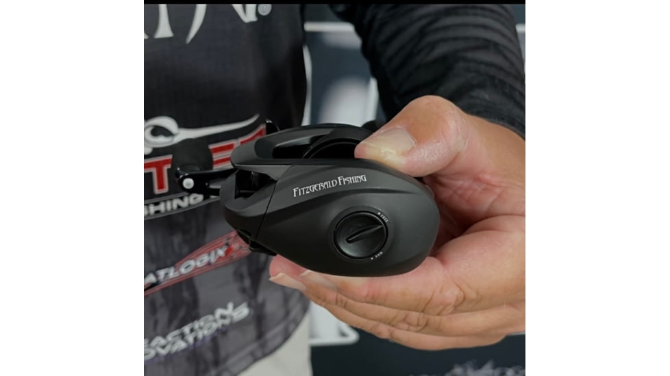 Fitzgerald Fishing FX8 7.0-1 Reel Combos, Right Hand, Black, 7ft3in, FX8R-Combo