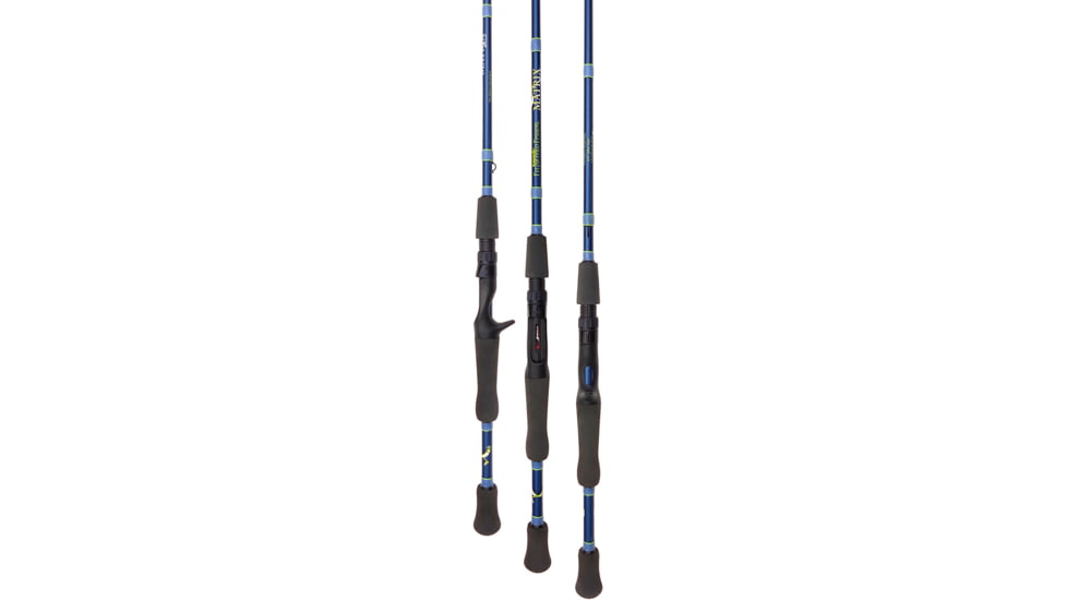 Fitzgerald Fishing Matrix Shad Series Rods, Medium Spinning, Aqua, 7ft0in, MS70MS