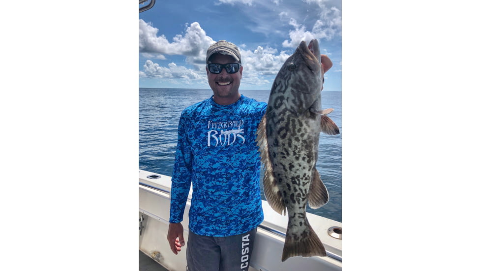 Fitzgerald Fishing Stunner HD Saltwater Series Spinning, XX Heavy Conventional, Black, 5ft8in, ST58XXH