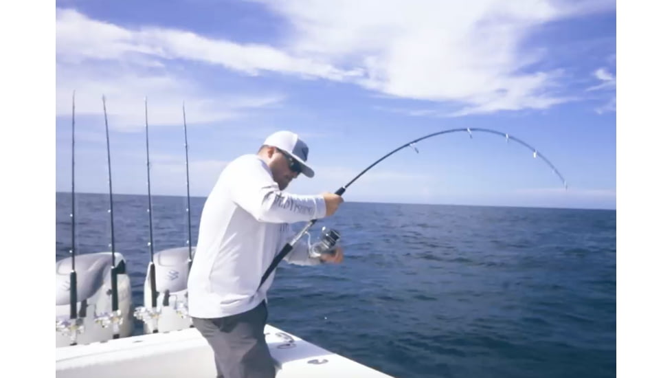 Fitzgerald Fishing Stunner HD Saltwater Series Spinning, XX Heavy Conventional, Black, 5ft8in, ST58XXH