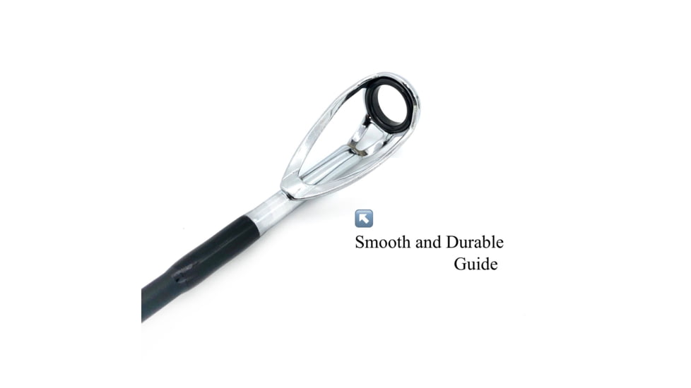 Fitzgerald Fishing Stunner HD Saltwater Series Spinning, XX Heavy Conventional, Black, 5ft8in, ST58XXH
