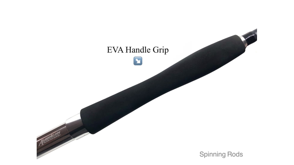 Fitzgerald Fishing Stunner HD Saltwater Series Spinning, XX Heavy Conventional, Black, 5ft8in, ST58XXH