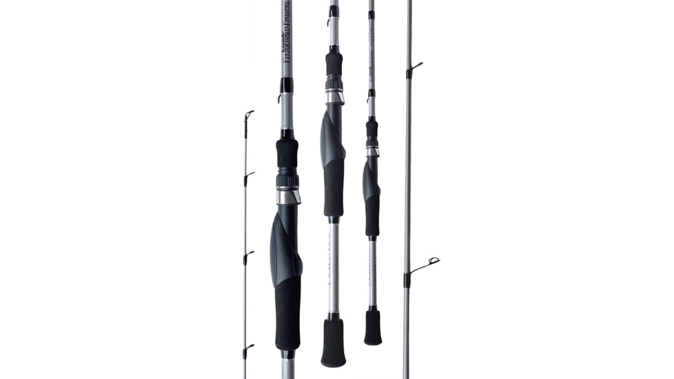 Fitzgerald Fishing Vursa Series Rods, Medium Heavy Casting, Silver, 7ft0in, VS70MH