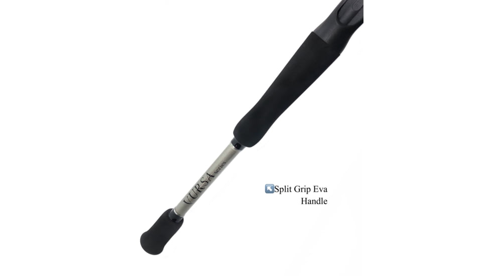 Fitzgerald Fishing Vursa Series Rods, Medium Heavy Casting, Silver, 7ft0in, VS70MH