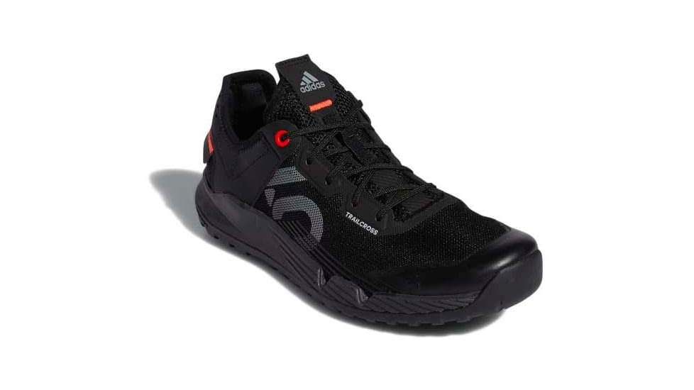Five Ten 5.10 Trailcross LT Shoes - Womens, Core Black/Grey Two/Solar Red, 7, FV4720-7