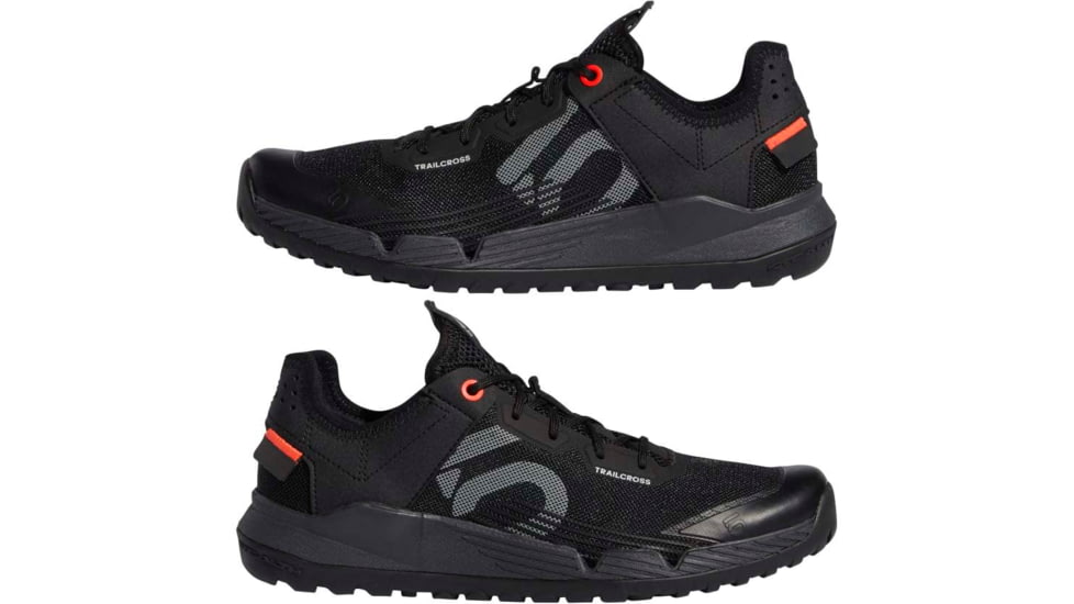 Five Ten 5.10 Trailcross LT Shoes - Womens, Core Black/Grey Two/Solar Red, 7, FV4720-7