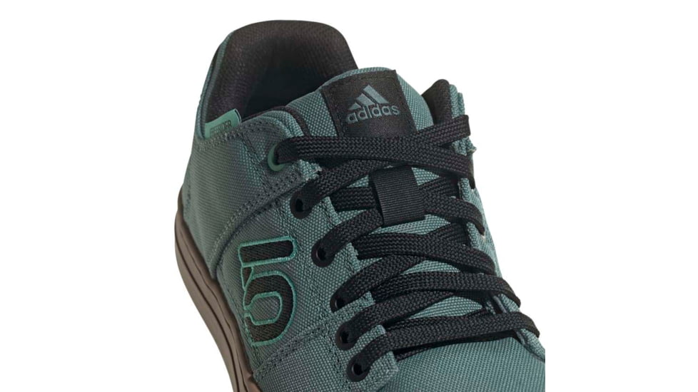 Five Ten Freerider Canvas Shoes - Womens, Hazy Emerald/Core Black/Acid Mint, 8.5, GZ4656-8.5