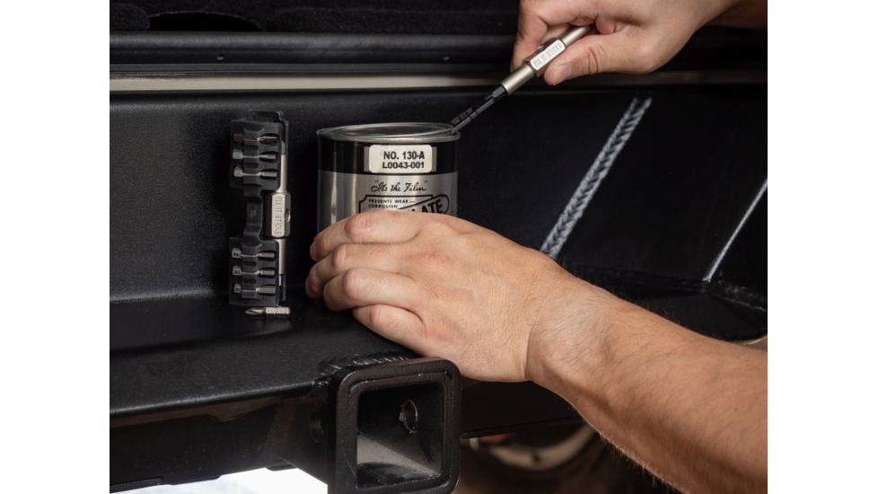 Fix It Sticks Mini Pry Bar Attachment, .25in Hex Base, Black, FISMWP