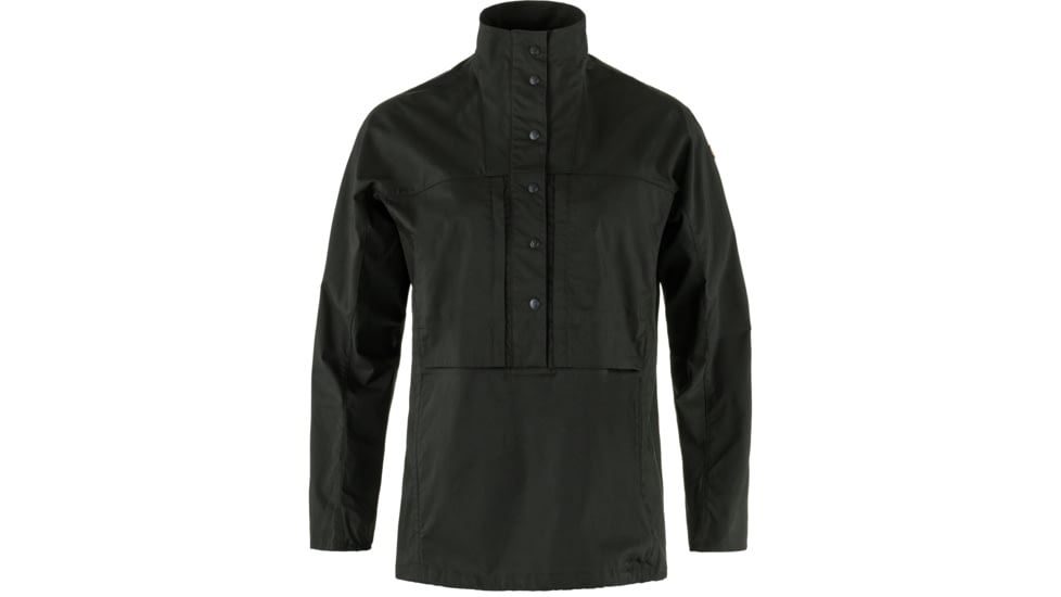 Fjallraven Abisko Hike Anorak Jacket - Womens, Black, Extra Small, F87095-550-XS