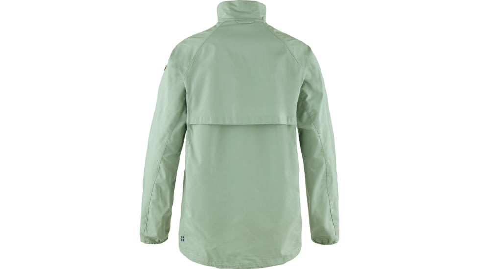 Fjallraven Abisko Hike Anorak Jacket - Womens, Misty Green, Extra Small, F87095-674-XS