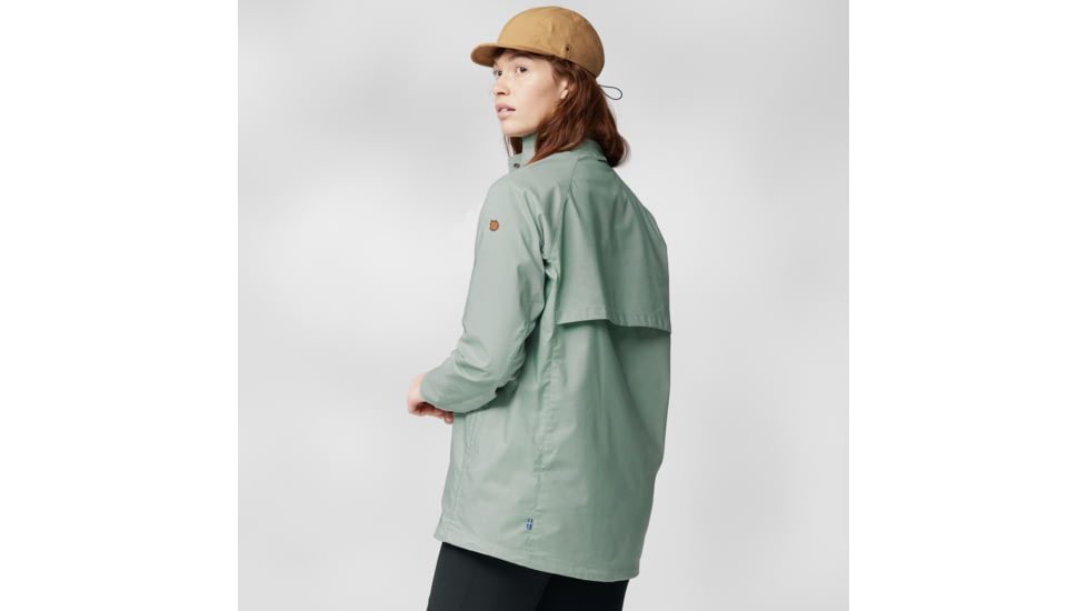 Fjallraven Abisko Hike Anorak Jacket - Womens, Misty Green, Extra Small, F87095-674-XS