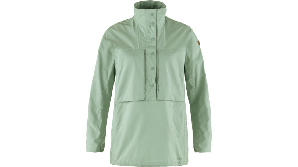 Fjallraven Abisko Hike Anorak Jacket - Womens, Misty Green, Extra Small, F87095-674-XS