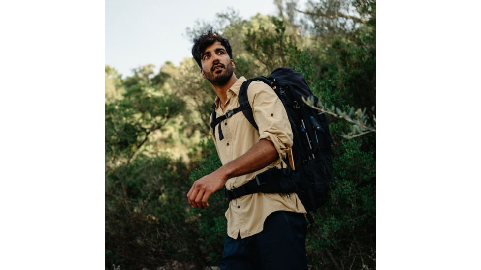 Fjallraven Abisko Hike Shirt Long Sleeve - Mens, Dune Beige, Extra Large, F82263-196-XL